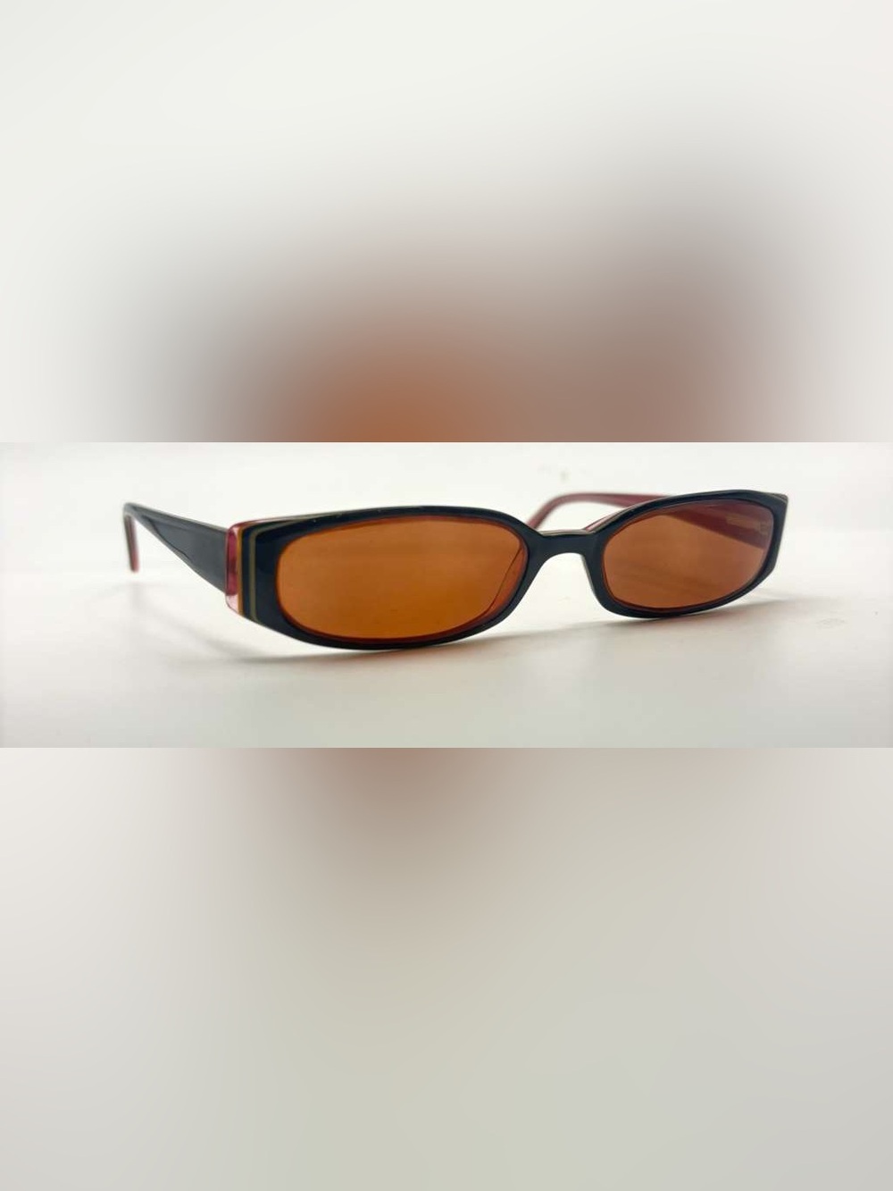 Bold Black Oval Sunglasses Frames Only